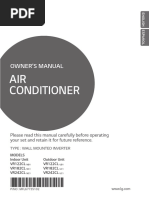 AIR Conditioner: Owner'S Manual