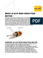 Slip Ring and Squirrel Cage Induction Motors