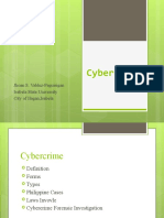 Cybercrime: Jhoan S. Valdez-Paguirigan Isabela State University City of Ilagan, Isabela