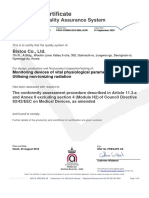 EC Certificate: Full Quality Assurance System