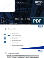 Strategicmanagement: Master in International Trade Business