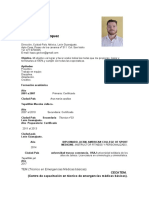 Curriculum Vitae Isaac