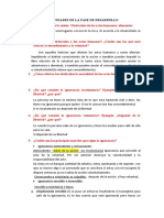 ACTIVIDADES DE DESARROLLO. TEMA 5 Obstáculos de Los Actos Humanos