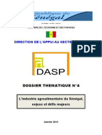 L'industrie Agroalimentaire Du Sénégal, Enjeux Et Défis Majeurs