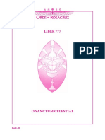 Liber 777 - O Sanctum Celestial PDF