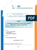 Les Stratégies de Fiddélisation Des Entreprises de Communication-Louis DJAKPA, Mémoire 2017-2018