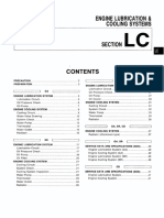 Nissan Almera N15 1995-2000 GA, SR Series Engine Librication and Cooling Systems