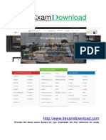 IT Download: Provide The Latest Exam Dumps For You. Download The Free Reference For Study