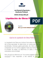 Liquidación de Obras Públicas PDF