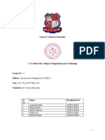 Gujarat Technical University: Year 8 SEM Civil