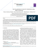 Multi-Layer Architecture For Realization of Network Virtualization Using MPLS Technology