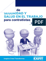 Manual de Seguridad y Salud en El Trabajo Contratistas Definitivo Enero 2019