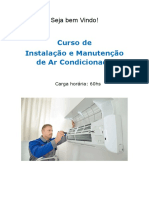 Curso de Instalação e Manutenção de Ar Condicionado PDF