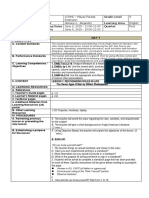 Grades 1 To 12 Dailylesson Plan School Grade Level Teacher Learning Area Teaching Dates and Time Quarter