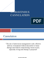 2018 Intravenous Cannulation