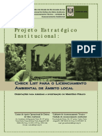 Check List Licenciamento Ambiental