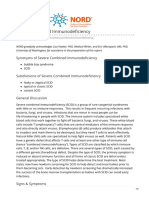 Severe Combined Immunodeficiency