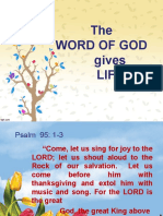 BB 2-WORD OF GOD Gives Life