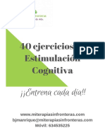 Cuadernillo Con 40 Ejercicios Cognitivos