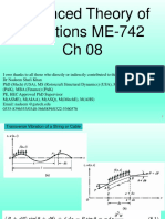 Advanced Theory of Vibrations ME-742 CH 08