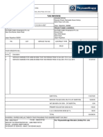 Tax Invoice: Thyssenkrupp Elevator (India) Pvt. LTD