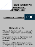 Enzyme and Enzyme Kinetics