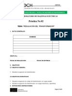 Regulación Del Transformador