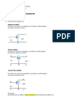 Configuracion Del Transistor BJT