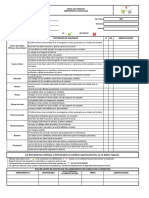 Check List Herramienta Manual