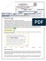 Guia de Aprendizaje Equilibrio en La Naturaleza y Biomas - C. Naturales - Quinto - Sem 13-14