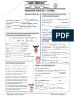 The Present Perfect Tense: ENGLISH - 5th Secondary Miss. Xiomara Quispe