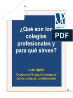 ¿Qué Son Los Colegios Profesionales y para Qué Sirven?