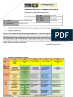 Proyecto de Aprendizaje para El Trabajo A Distancia