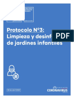 Protocolo 3 Limpieza y Desinfección Jardines Infantiles