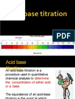 Acid Base Titration