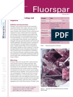 Fluorspar: Definition, Mineralogy and Deposits