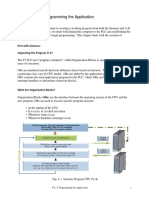 Programming The Application: First With Siemens: Organizing The Program in S7