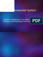 The Cardiovascular System: Jomar P. Ronquillo, RN, Manc Anatomy and Physiology Instructor