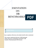 HR Benchmarking