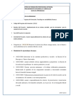 Guia de Aprendizaje Medio Ambiente. 22 Julio 26 de Agosto