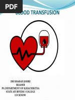 Transfusion Medicine by Dr. Sharad Johri