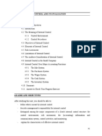 Unit 4: Internal Control and Its Evaluation