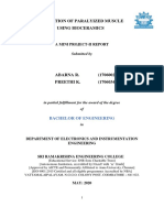 Simulation of Paralyized Muscle Using Bioceramics: A Mini Project-Ii Report