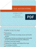 Income Tax Accounting: Interacctgii BSA22A1 Online Module