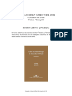 Limit States Design in Structural Steel: G.L. Kulak and G.Y. Grondin 9 Edition, 1 Printing 2010