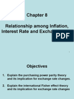 Lecture 10 (Chapter 8) - Relationship Among Inflation, Interest Rate and Exchage Rate