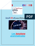 C62 Les Fonctions Grammaticales