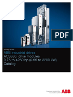 ABB Industrial Drives: ACS880, Drive Modules 0.75 To 4250 HP (0.55 To 3200 KW) Catalog