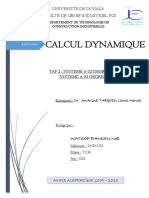 TAF 2 Calcul Dynamique - Watsop Piankeu Noel - 16G03301