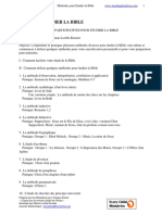 Comment Etudier La Bible PDF